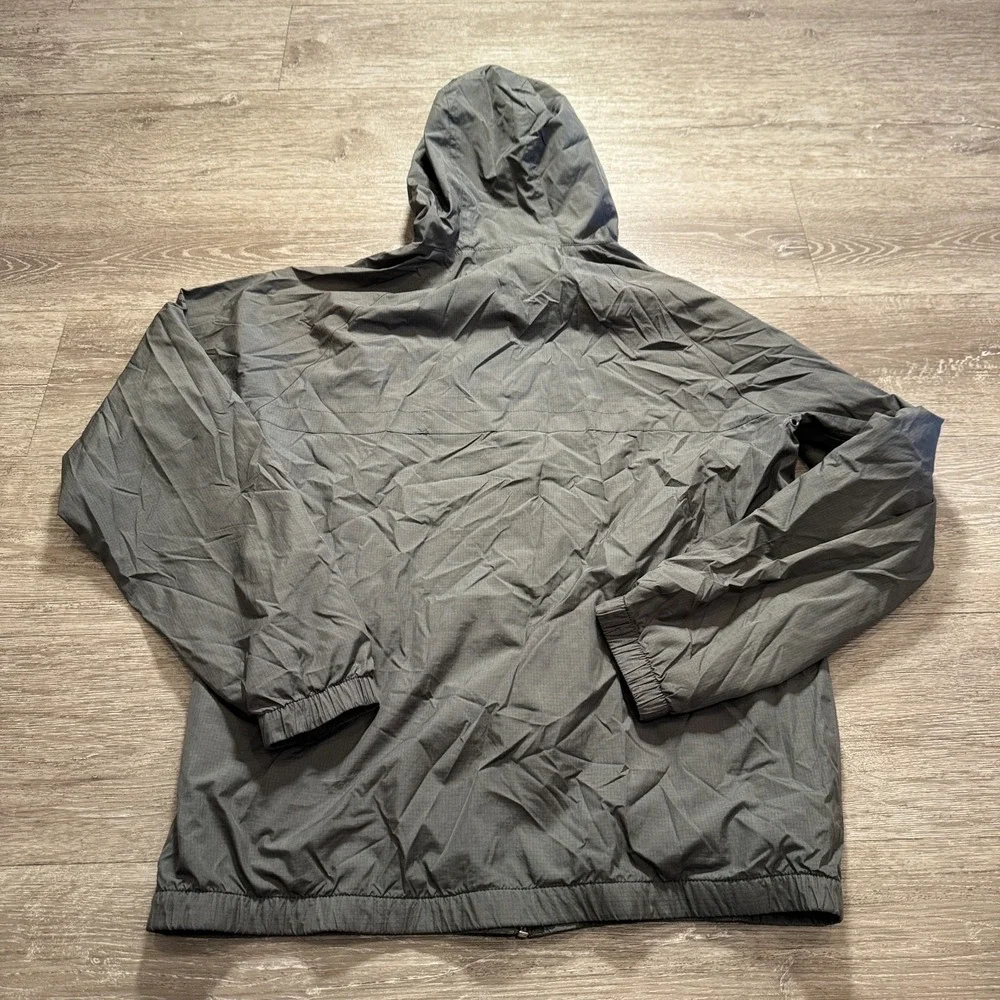ONeill Jacket Mens Medium Black TRVLR Series Hooded Mesh Lined Vintage Y2K Adult